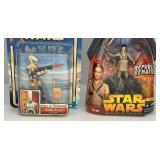 STAR WARS "Revenge Of The Sith" &  "Attack Of The Clones" Action Figures (New Old Stock)