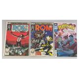 Misc. Comics Including "60 Cent ROMS " And More (Bagged And Boarded)