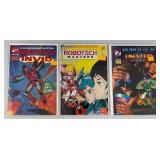 Misc. Comics Including "Robotech Masters " And More (Bagged And Boarded)