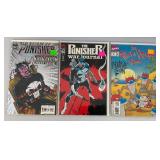 Misc. Comics Including "Punisher " And More (Bagged And Boarded)