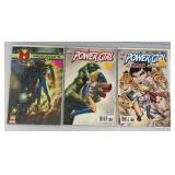 Misc. Comics Including "Power Girl" And More (Bagged And Boarded)