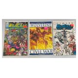 Misc. Comics Including "WARLOCK #1" And More (Bagged And Boarded)