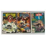 Misc. Comics Including "WARLOCK #1" And More (Bagged And Boarded)