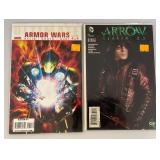 Misc. Comics Including "ARMOR" And More (Bagged And Boarded)