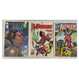 Misc. Comics Including 60 Cent "AVENGERS" And More (Bagged And Boarded)