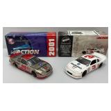 Vintage Collectible 1:24 Scale Die Cast NASCAR "DALE EARNHARDT JR." #3 & "KEVIN HARVICK" #29 Cars In Original Boxes