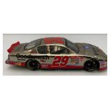 Vintage Collectible 1:24 Scale Die Cast NASCAR "DALE EARNHARDT JR." #3 & "KEVIN HARVICK" #29 Cars In Original Boxes