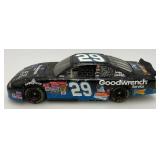 Vintage Collectible 1:24 Scale Die Cast NASCAR "DALE EARNHARDT JR." #3 & "KEVIN HARVICK" #29 Cars In Original Boxes