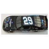 Vintage Collectible 1:24 Scale Die Cast NASCAR "DALE EARNHARDT JR." #3 & "KEVIN HARVICK" #29 Cars In Original Boxes