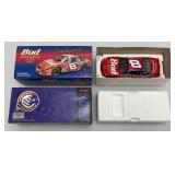 Vintage Collectible 1:24 Scale Die Cast NASCAR "DALE EARNHARDT JR." #8 & "KEVIN HARVICK" #29 Cars In Original Boxes