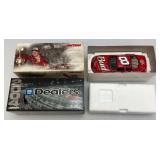 Vintage Collectible 1:24 Scale Die Cast NASCAR "DALE EARNHARDT JR." #8 & "KEVIN HARVICK" #29 Cars In Original Boxes