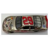 Vintage Collectible 1:24 Scale Die Cast NASCAR "DALE EARNHARDT JR." #8 & "KEVIN HARVICK" #29 Cars In Original Boxes