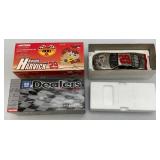 Vintage Collectible 1:24 Scale Die Cast NASCAR "DALE EARNHARDT JR." #8 & "KEVIN HARVICK" #29 Cars In Original Boxes