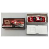 Vintage Collectible 1:24 Scale Die Cast NASCAR "DALE EARNHARDT JR." #8 Cars In Original Boxes