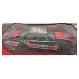 Vintage Collectible 1:24 Scale Die Cast NASCAR "DALE EARNHARDT JR." #8 Car And DRAKKAR DOIR Car In Original Boxes