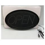 Led OPEN Sign (New In Box)