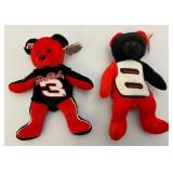 Vintage Collectible Dale Earnhardt Team Speed Bears (New Old Stock With Tags)