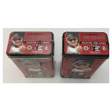 Vintage Collectible Dale Earnhardt "The Legacy" Trading Cards In Tin 1= Factory Sealed, 1= Open But Sealed