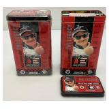 Vintage Collectible Dale Earnhardt "The Legacy" Trading Cards In Tin 1= Factory Sealed, 1= Open But Sealed