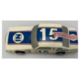 Vintage Collectible The NASCAR Grand National Series #15 Bud Moore Ford Thunderbird Decanter By Grenader Spirits Company (New Old Stock) In Original Box