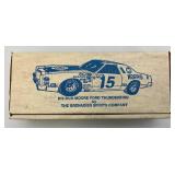 Vintage Collectible The NASCAR Grand National Series #15 Bud Moore Ford Thunderbird Decanter By Grenader Spirits Company (New Old Stock) In Original Box