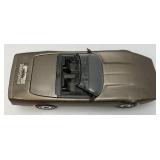 Vintage Collectible 1986 Corvette Pace Car (Bronze) Jim Beam Decanter In Original Box