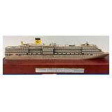 Vintage Costa Club Miniature Cruise Ship Models On Wood Bases And More (Some In Origianl Boxes)