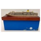 Vintage Costa Club Miniature Cruise Ship Models On Wood Bases And More (Some In Origianl Boxes)