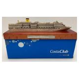 Vintage Costa Club Miniature Cruise Ship Models On Wood Bases And More (Some In Origianl Boxes)