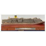 Vintage Costa Club Miniature Cruise Ship Models On Wood Bases And More (Some In Origianl Boxes)