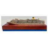 Vintage Costa Club Miniature Cruise Ship Models On Wood Bases And More (Some In Origianl Boxes)