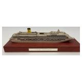 Vintage Costa Club Miniature Cruise Ship Models On Wood Bases And More (Some In Origianl Boxes)