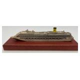 Vintage Costa Club Miniature Cruise Ship Models On Wood Bases And More (Some In Origianl Boxes)