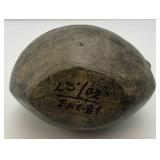 Vintage Peru "Dog Effigy Strirrup Spout Bottle" 4 1/2" x 5" x 3"