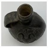 Chimu-Inca Culture Ceramic Mythical Character Vessel 8 3/4" x 6 1/2" x 5"