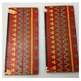 Antique REEDS New Cathedral Lithograph Building Blocks