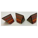 Antique REEDS New Cathedral Lithograph Building Blocks