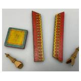 Antique REEDS New Cathedral Lithograph Building Blocks