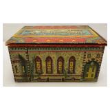 Antique REEDS New Cathedral Lithograph Building Blocks