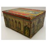 Antique REEDS New Cathedral Lithograph Building Blocks