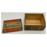 Antique REEDS New Cathedral Lithograph Building Blocks