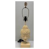 Mid Century  Buddha Bust Lamp (No Shade)