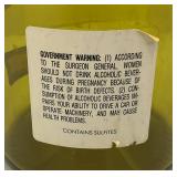 Large Vintage Van Duzer Willamette Valley Wine Bottle 17 1/2"