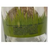 Large Vintage Oriental Themed Wine Bottle 19 1/2"