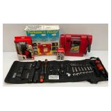 Black & Decker Portable Tool Set & Portable 12 Volt Power Pack In Original Box