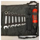 Black & Decker Portable Tool Set & Portable 12 Volt Power Pack In Original Box