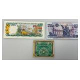 Misc. Vintage Foreign Currency