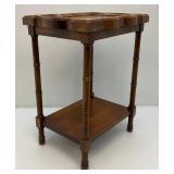 Vintage Mid Century Miniature BRANDT Brand Side Table 13" X 18" X 10"