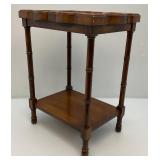 Vintage Mid Century Miniature BRANDT Brand Side Table 13" X 18" X 10"