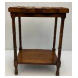 Vintage Mid Century Miniature BRANDT Brand Side Table 13" X 18" X 10"